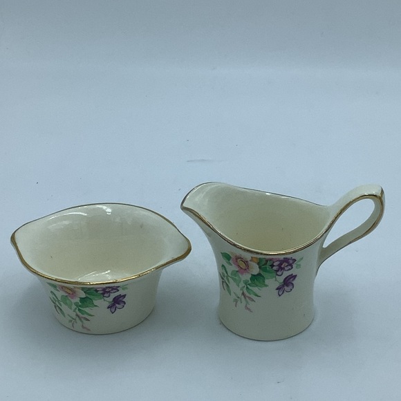 Royal Winton England Miniature Creamer and Sugar - Picture 1 of 9